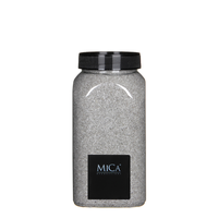 Deco zand 1kg lichtgrijs - afbeelding 2