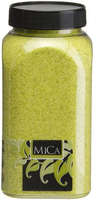 Deco zand 1kg limegroen