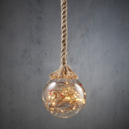 Decobal 30led bo l94d14cm transp