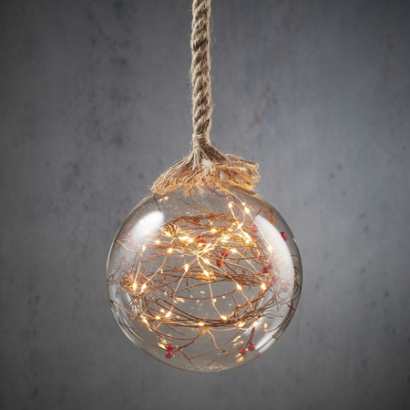 Decobal 40led bo l100d20cm transp