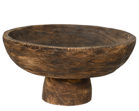 Decobord paulownia d31h16cm naturel