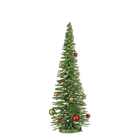 Decoratie boom h40d16cm groen
