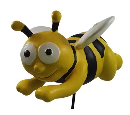 Decoratieve Bij vliegend