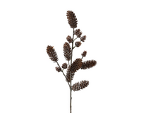 Dennenappel plastic l19b8h70cm brn