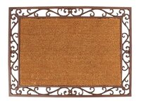Deurmat gietijzer m/kokosmat l55b75