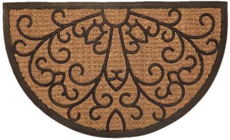 Deurmat rubber+kokos hlfro l45b75