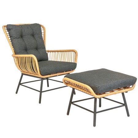 Dex lounge stoel incl. footstool - afbeelding 1