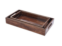 DIENBLAD MANGOHOUT NATUREL GROOT