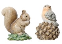 Dier terracotta l6.5b5.5h9.5c wt per stuk