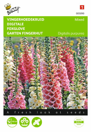 Digitalis purpurea mix 0.5gram - afbeelding 1