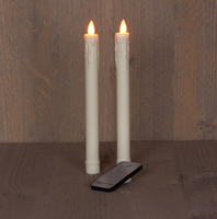 Dinerkaars met afstandsbediening H25 CM 2 Stuks ivoor 