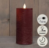 Dinerkaars oplaadbaar 18cm brdx 2st