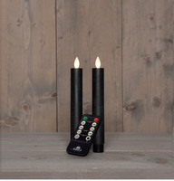 Dinerkaars oplaadbaar 23cm zwrt 2st