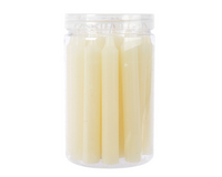 Dinerkaars wax d1.3h10.5cm ivr 22st