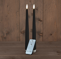 Dinerkaars xl 3d vlam s2 bo zwart