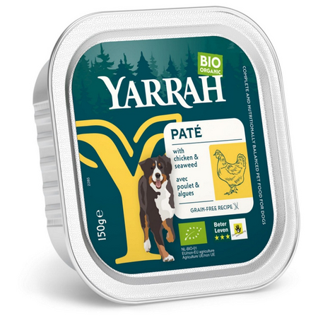 Dog alu pate kip&zeewier 150g