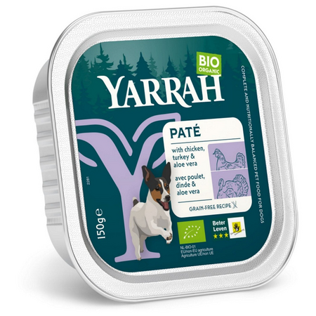 Dog alu w-pate kalkoen&aloe 150g