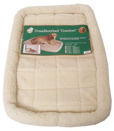 Draadkooibed comfort ivoor l67b43cm