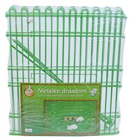 Draadren 6 delig in folie appelgroe - afbeelding 2