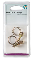 Draadslangklem 13mm 2 pc in bliste