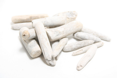 Drijfhout tumbled 500g white wash - afbeelding 1