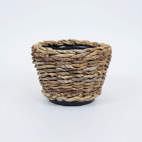 Drypot abaca d24h18cm naturel