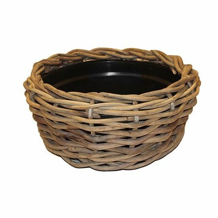 Drypot d40h20cm grijs