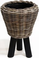 Drypot zwarte poten d33h45cm