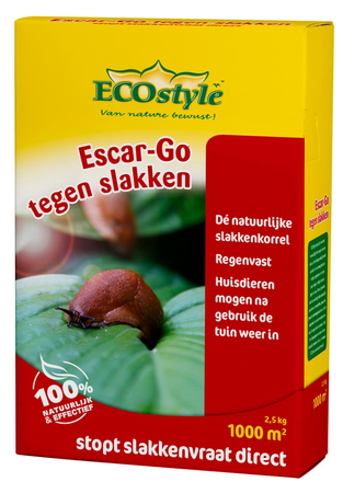 ECOstyle Escar-Go tegen slakken 2,5 kg - afbeelding 1