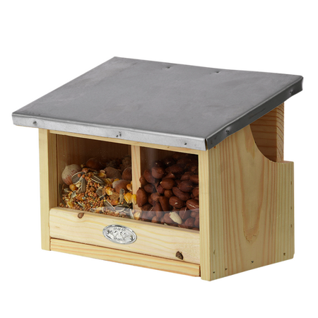 Eekhoorn voederhuis dubbel l17b6h18