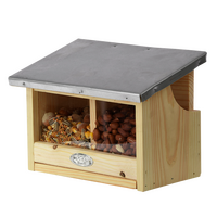 Eekhoorn voederhuis dubbel l17b6h18