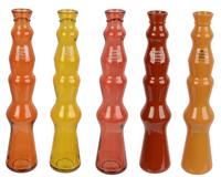 Een-bloemsvaas glas d7h32cm a5