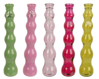 Een-bloemsvaas glas d7h32cm a5