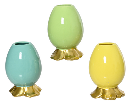 Een-bloemsvaas keramiek l6b6h9cm a3