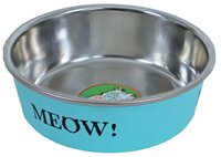Eetbak kat rvs meouw 11cm mint