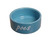 Eetbak steen blauw 12cm