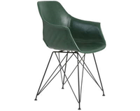 Eetkamerstoel l57b63h82cm groen