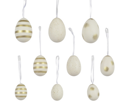 Ei polystyreen d4h6cm wit a6 12st