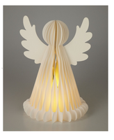ENGEL PAPIER 38CM LED WIT