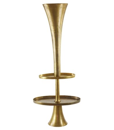 Etagere zembi l60b35h150cm brons