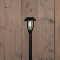 Fakkel solar metaal 41x9cm zwart
