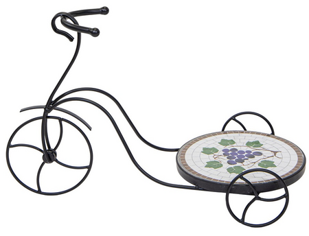 Fiets grapevine l32b23h51cm zwart