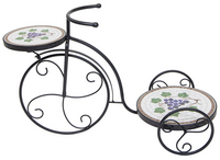 Fiets grapevine l41b26h63cm zwart