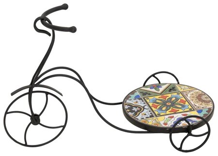 Fiets plant malaga l32b23h51 zwart