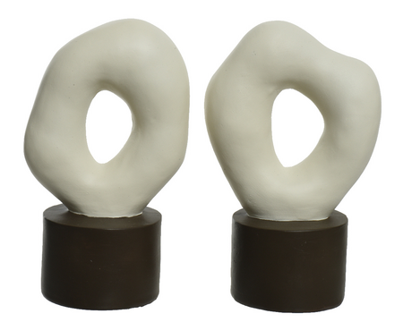 Figuur polyresin l8b13h20cm wit a2