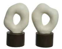 Figuur polyresin l8b13h20cm wit a2