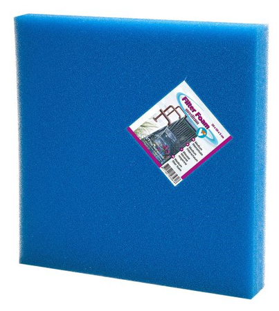 Filter foam pack 50*50*5 cm blue - afbeelding 1