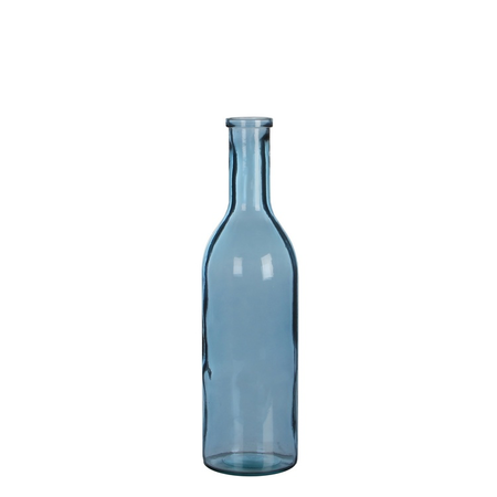 Fles rioja d15h50cm l.blauw - afbeelding 1
