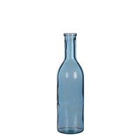 Fles rioja d15h50cm l.blauw