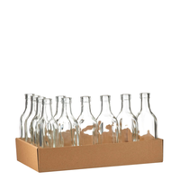 Fles skipp d6h21cm transparant